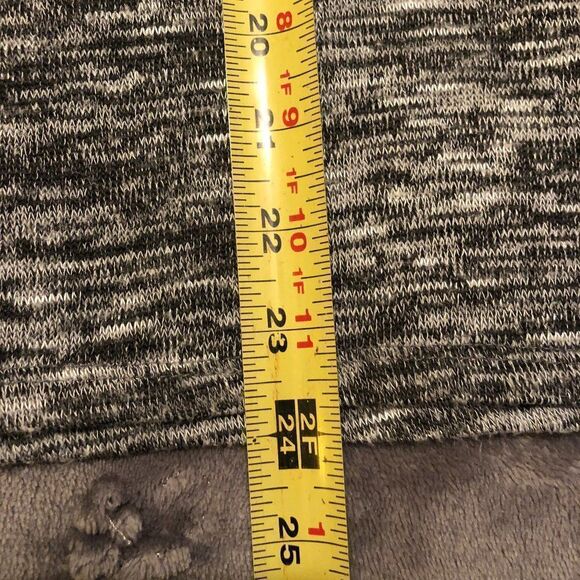 Cloud Chaser Womens Blk/Wht Marled Long Sleeve MS - Picture 4 of 5